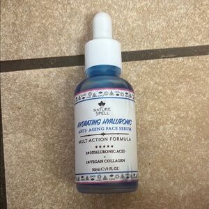 Blue and White Skincare Serum for Radiant Skin
